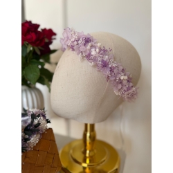 Wianek komunijny na głowę 